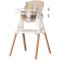 Scaun de masa Chipolino Multi 4 in 1 cashmere