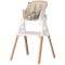 Scaun de masa Chipolino Multi 4 in 1 cashmere