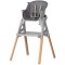Scaun de masa Chipolino Multi 4 in 1 charcoal