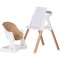 Scaun de masa Chipolino Multi 4 in 1 latte