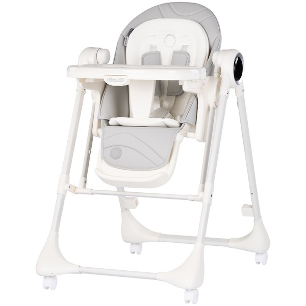 Scaun de masa si leagan electric Chipolino Master Class 2 in 1 cashmere