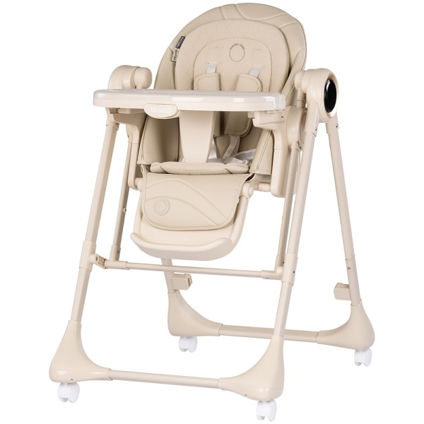 Scaun de masa si leagan electric Chipolino Master Class 2 in 1 latte