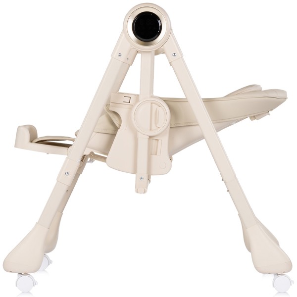 Scaun de masa si leagan electric Chipolino Master Class 2 in 1 latte