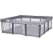 Tarc de joaca Chipolino Easy 180x180 cm grey