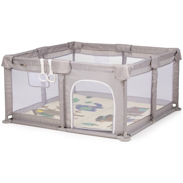 Tarc de joaca Chipolino Fiesta 120x120 cm beige