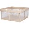 Tarc de joaca Chipolino Vibe 120x120 cm beige