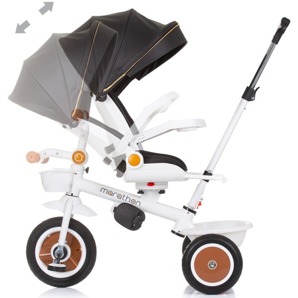Tricicleta Chipolino Marathon black white