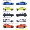 Set Majorette Mercedes-AMG cu 5 masinute
