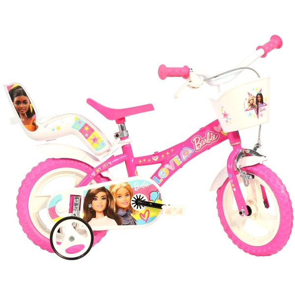 Bicicleta copii 3-5 Ani, Dino Bikes 12' Barbie
