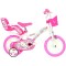Bicicleta fetite 4-6 ani Dino Bikes 12' Hello Kitty
