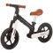 Bicicleta fara pedale Chipolino Spark black white Bicicleta fara pedale Chipolino Spark black white
