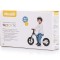 Bicicleta fara pedale Chipolino Spark black white Bicicleta fara pedale Chipolino Spark black white