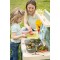 Bucatarie copii Smoby Mud Kitchen cu 15 accesorii