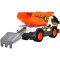 Camion de jucarie,  constructie Dickie Toys Dump Truck 30 cm cu lumini si sunete