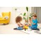 Camion Dickie Toys DHL Heavy Truck 35 cm cu lumini si sunete