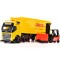 Camion Dickie Toys DHL Heavy Truck 35 cm cu lumini si sunete