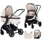 Carucior bebe 3 in 1 Chipolino Aura biscotta Carucior bebe 3 in 1 Chipolino Aura biscotta