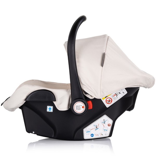 Carucior bebe 3 in 1 Chipolino Aura biscotta Carucior bebe 3 in 1 Chipolino Aura biscotta