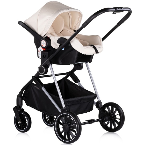 Carucior bebe 3 in 1 Chipolino Aura biscotta Carucior bebe 3 in 1 Chipolino Aura biscotta