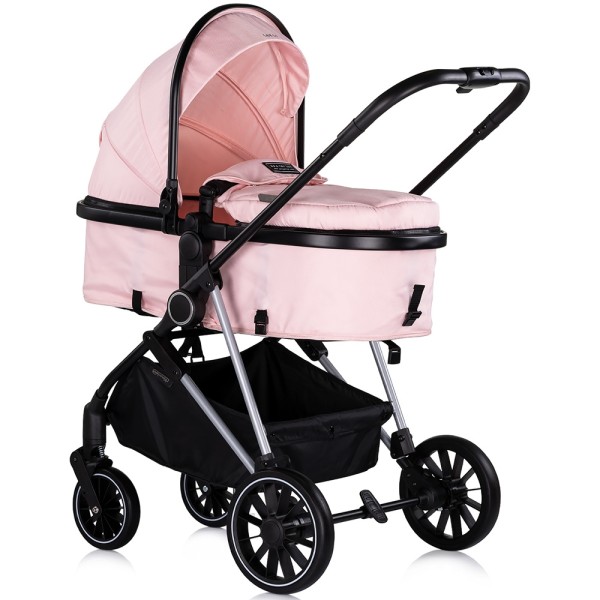 Carucior bebe 3 in 1 Chipolino Aura pink marshmallow