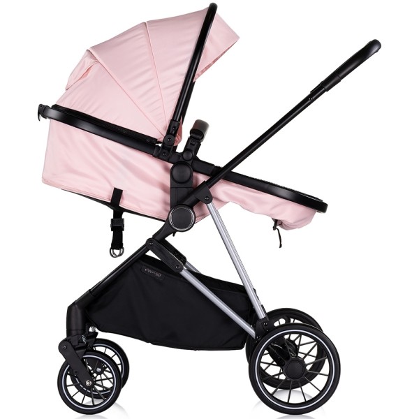 Carucior bebe 3 in 1 Chipolino Aura pink marshmallow