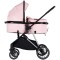 Carucior bebe 3 in 1 Chipolino Aura pink marshmallow