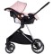 Carucior bebe 3 in 1 Chipolino Aura pink marshmallow