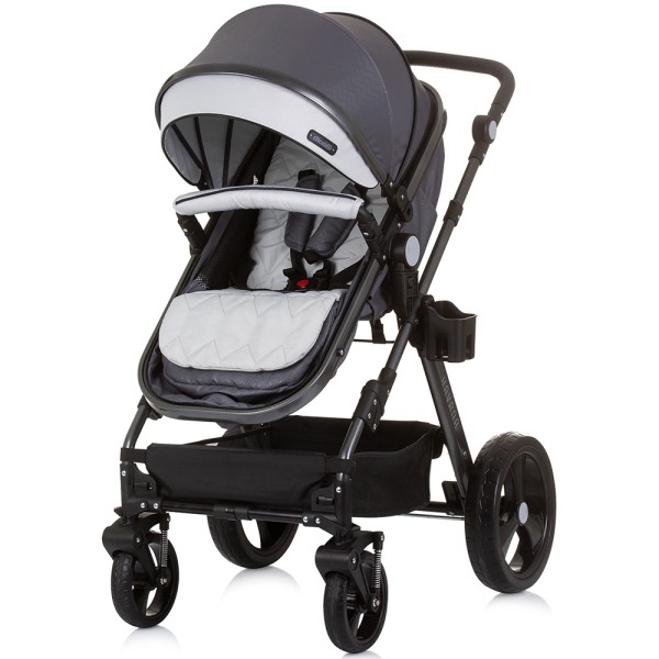 Carucior Chipolino Havana 3 in 1 silver grey