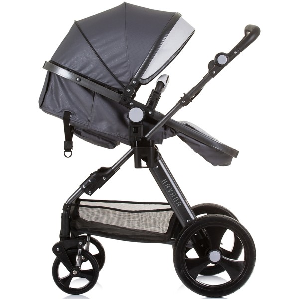Carucior Chipolino Havana 3 in 1 silver grey