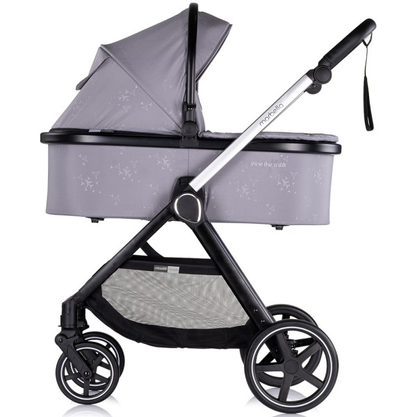 Carucior copii 3 in 1 Chipolino Marbella cloud grey