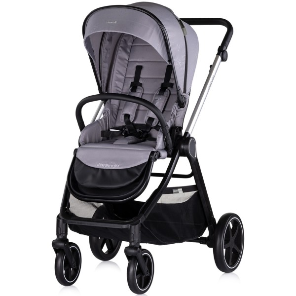 Carucior copii 3 in 1 Chipolino Marbella cloud grey