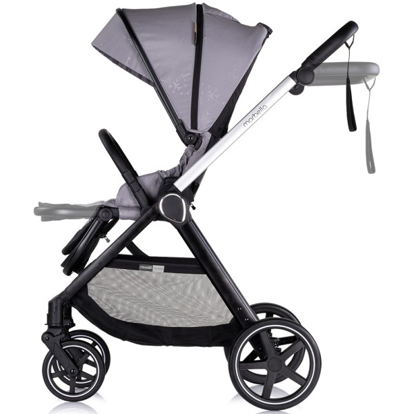 Carucior copii 3 in 1 Chipolino Marbella cloud grey