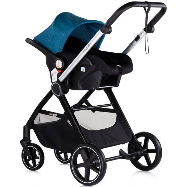 Carucior copii 3 in 1 Chipolino Marbella oasis