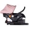 Carucior copii 3 in 1 Chipolino Marbella pink marshmallow