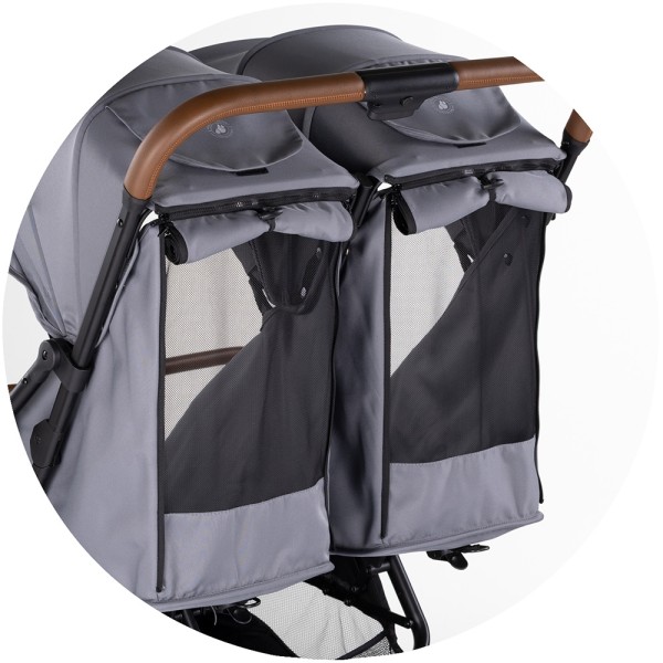 Carucior gemeni Chipolino Twinity cloud