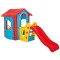 Casuta cu tobogan pentru copii Pilsan Happy House blue Casuta cu tobogan pentru copii Pilsan Happy House blue