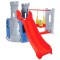 Centru de joaca Pilsan Castle Slide and Swing Set grey