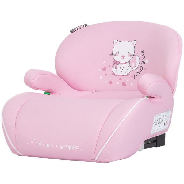 Inaltator auto Chipolino Sonic I-Size 125-150 cm cu sistem Isofix kitten