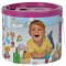 Jucarie Eichhorn Cuburi in galetusa Wooden Blocks 50 piese