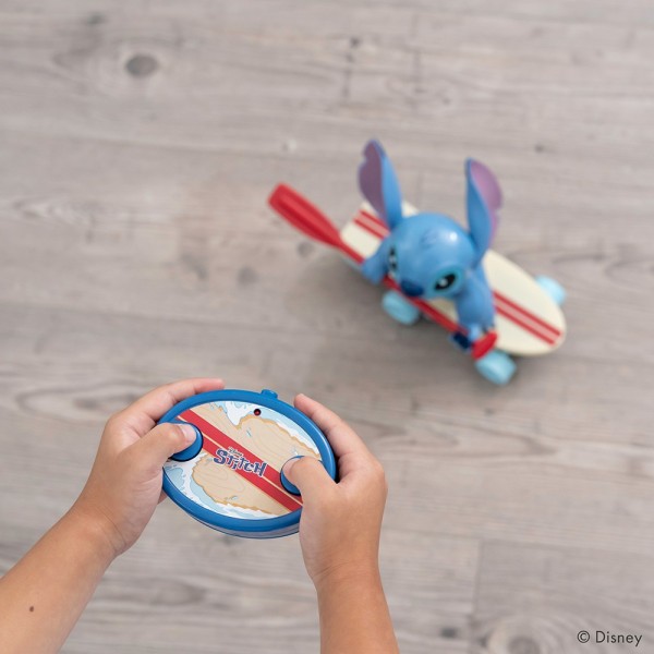 Masina Jada Toys Surfer Stitch 25 cm cu telecomanda