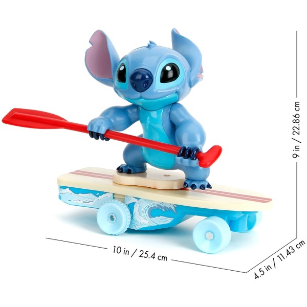 Masina Jada Toys Surfer Stitch 25 cm cu telecomanda