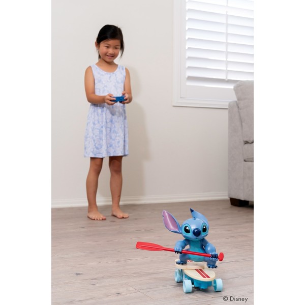 Masina Jada Toys Surfer Stitch 25 cm cu telecomanda