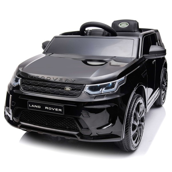 Masinuta electrica Chipolino SUV Land Rover Discovery cu scaun din piele si roti EVA black Masinuta electrica Chipolino SUV Land Rover Discovery cu scaun din piele si roti EVA black