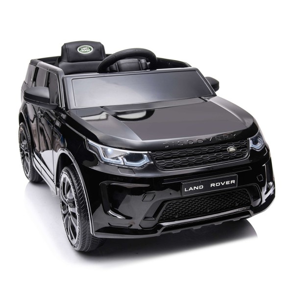 Masinuta electrica Chipolino SUV Land Rover Discovery cu scaun din piele si roti EVA black Masinuta electrica Chipolino SUV Land Rover Discovery cu scaun din piele si roti EVA black