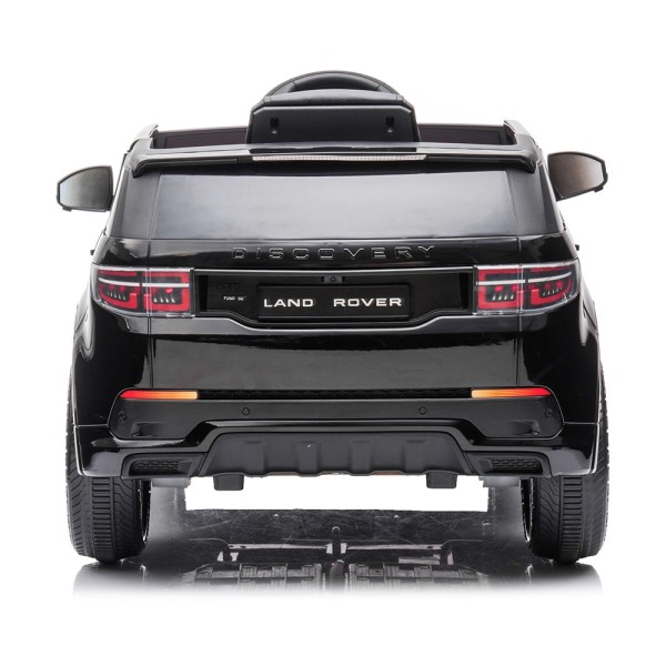 Masinuta electrica Chipolino SUV Land Rover Discovery cu scaun din piele si roti EVA black Masinuta electrica Chipolino SUV Land Rover Discovery cu scaun din piele si roti EVA black