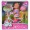 Papusa Simba Evi Love My First Bike 12 cm roz