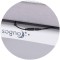 Patut cu leganare si cantar integrat Chipolino Sogno 2 in 1 grey