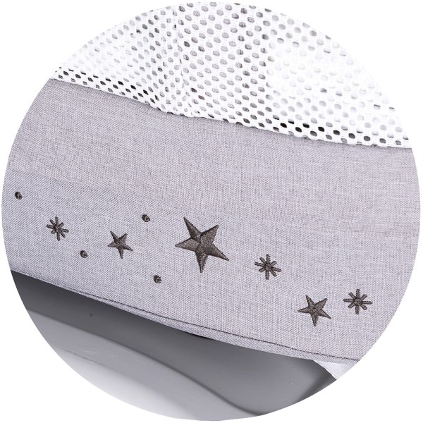 Patut cu leganare si cantar integrat Chipolino Sogno 2 in 1 grey