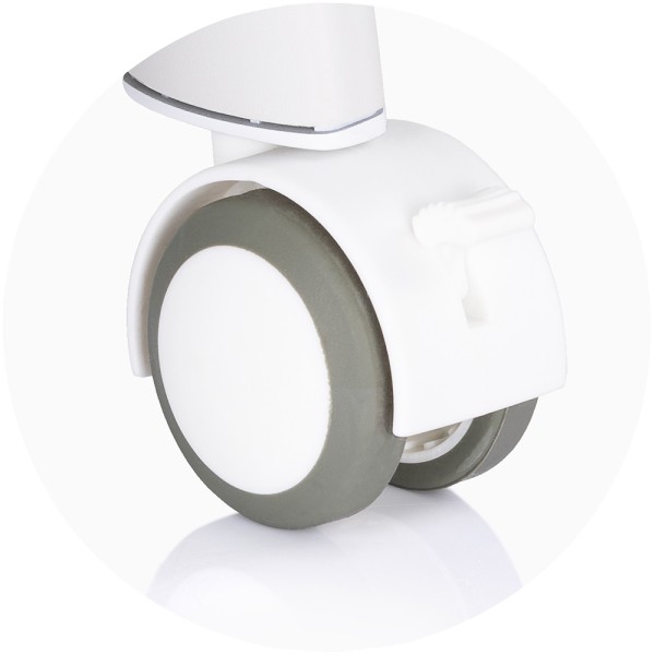 Patut cu leganare si cantar integrat Chipolino Sogno 2 in 1 grey