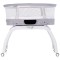 Patut cu leganare si cantar integrat Chipolino Sogno 2 in 1 grey